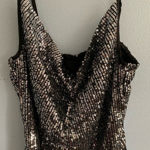 American Eagle glitter top